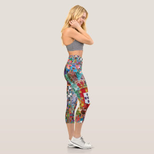 Leggings Capri Galo de Barcelos, Portugal