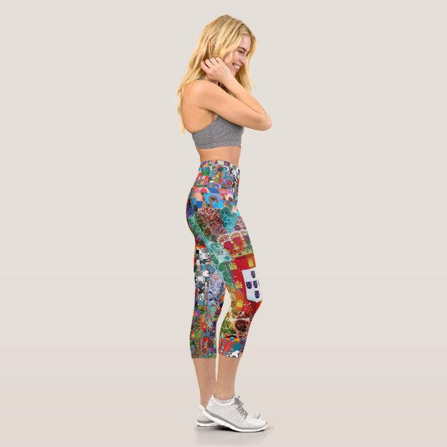 Leggings Capri Galo de Barcelos, Portugal (Derecha)