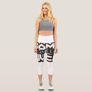 Leggings Capri Game Over, Level Up: Mundo de Juego Retro Pixelado