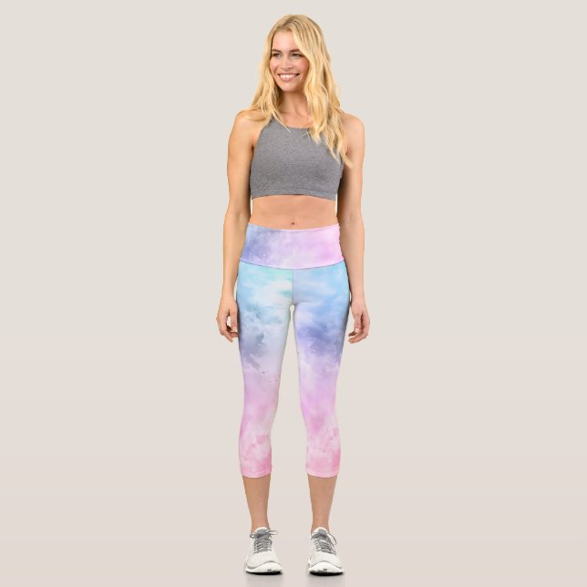 Leggings Capri Gata Astronauta (Anverso)