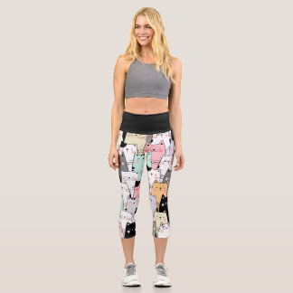 Leggings Capri Gatos Felices