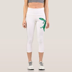 Leggings Capri Gecko verde