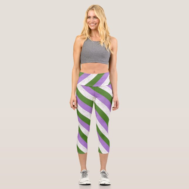 Leggings Capri Género no binario (Anverso)