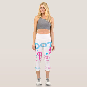 Leggings Capri Género revelar botas o torta a la madre hacer par 