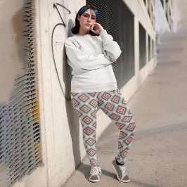 Leggings Capri Geométrico decorativo