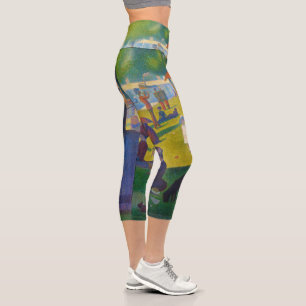 Leggings Capri Georges Seurat "Un domingo en La Grande Jatte"