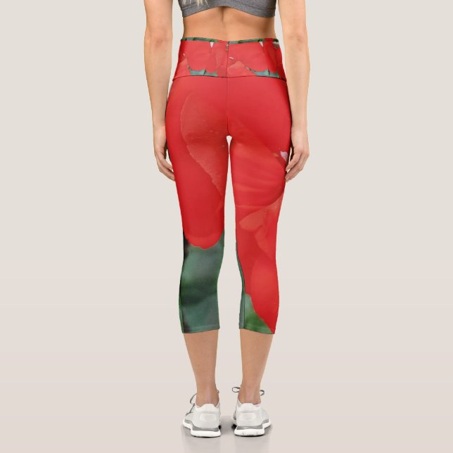 Leggings Capri Geranium capri (Reverso )