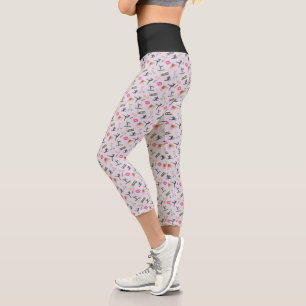 Leggings Capri Gimnasia chica - Maquillaje Girly