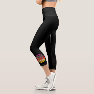 Leggings Capri Gimnasia femenina cuando en duda van al gimnasio