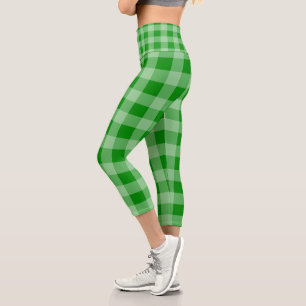 Leggings Capri Gingham-  Zazzle_Growshop.