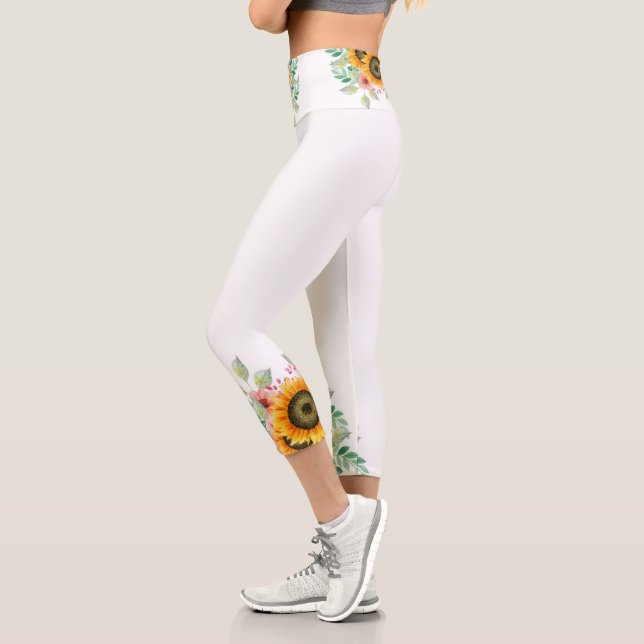 Leggings Capri Girasol (Izquierda)