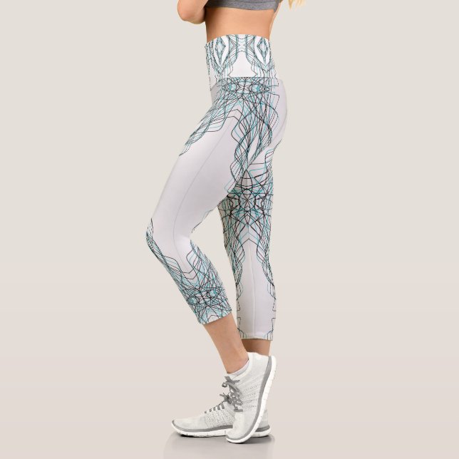 Leggings Capri giroscopio azul (Izquierda)