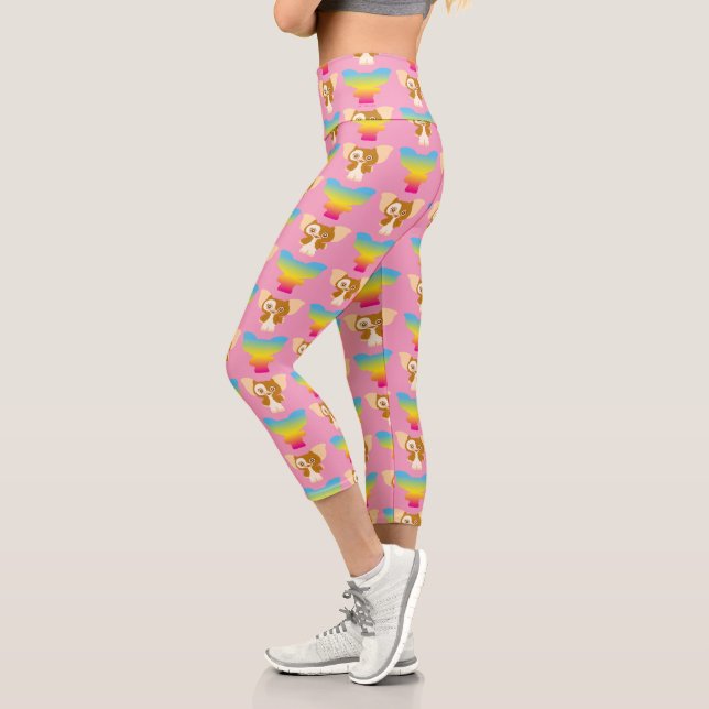 Leggings Capri Gizmo | Rainbow Pattern (Izquierda)