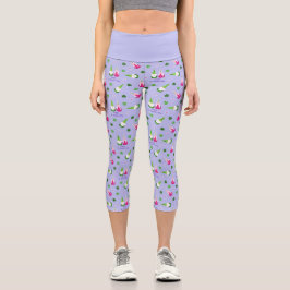 Leggings Capri Gnome Toss St. Patrick's Day