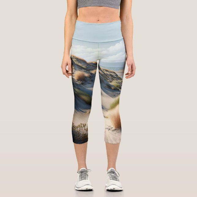 Leggings Capri Golden Dunes (Anverso)