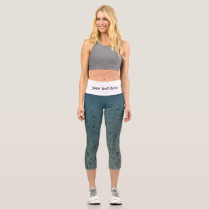 Leggings Capri Gotas de lluvia