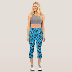 Leggings Capri Gracioso ilustracion de personalizado magpie austr