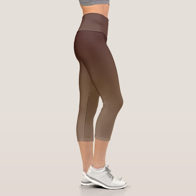 Leggings Capri Gradiente Marrón (Derecha)