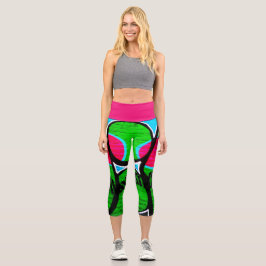 Leggings Capri Graffiti 12 lecapa