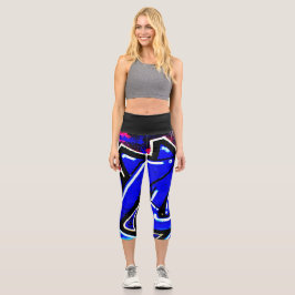 Leggings Capri Graffiti 13 lecapcna