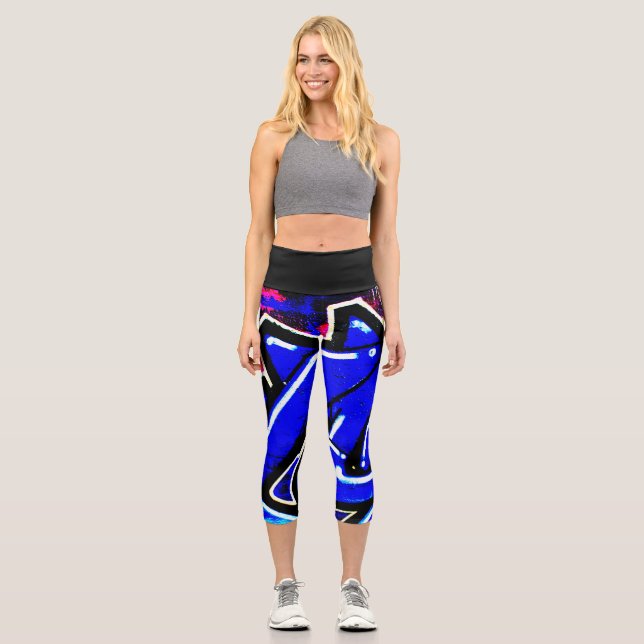 Leggings Capri Graffiti 13 lecapcna (Anverso)