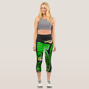 Leggings Capri Graffiti 18 lecapcn