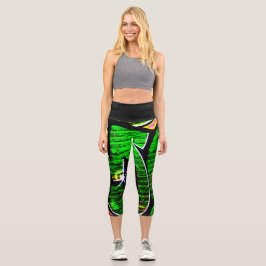 Leggings Capri Graffiti 18 lecapcna