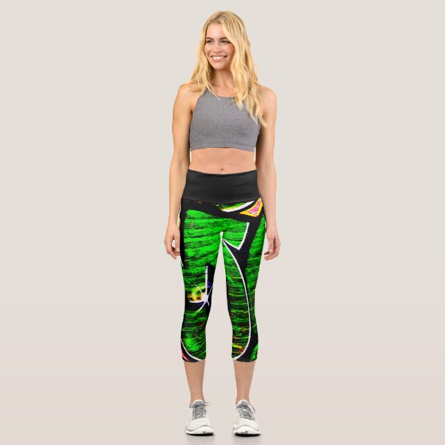 Leggings Capri Graffiti 18 lecapcna (Anverso)