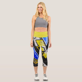 Leggings Capri Graffiti 6 lecapcna