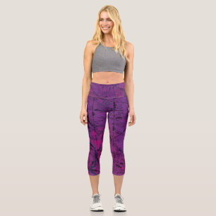 Leggings Capri Gráfico de aviación
