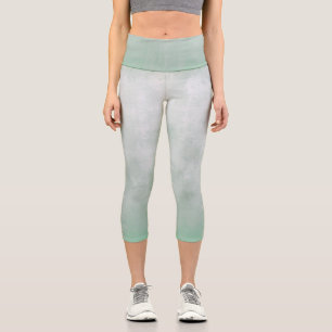 Leggings Capri Gray Aqua geen rústico