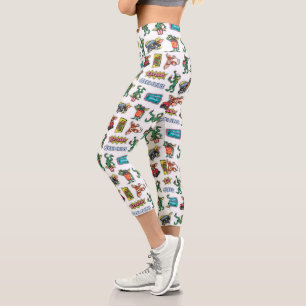 Leggings Capri Gremlins™ Diversión con Stickers Patrón