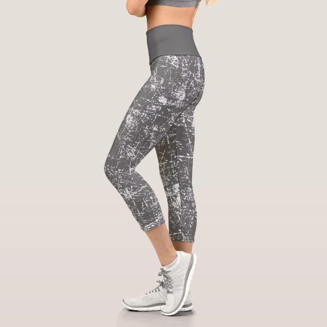 Leggings Capri Gris angustiado (Izquierda)