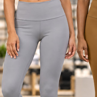 LEGGINGS CAPRI "GRIS" CIÑEN ALTO