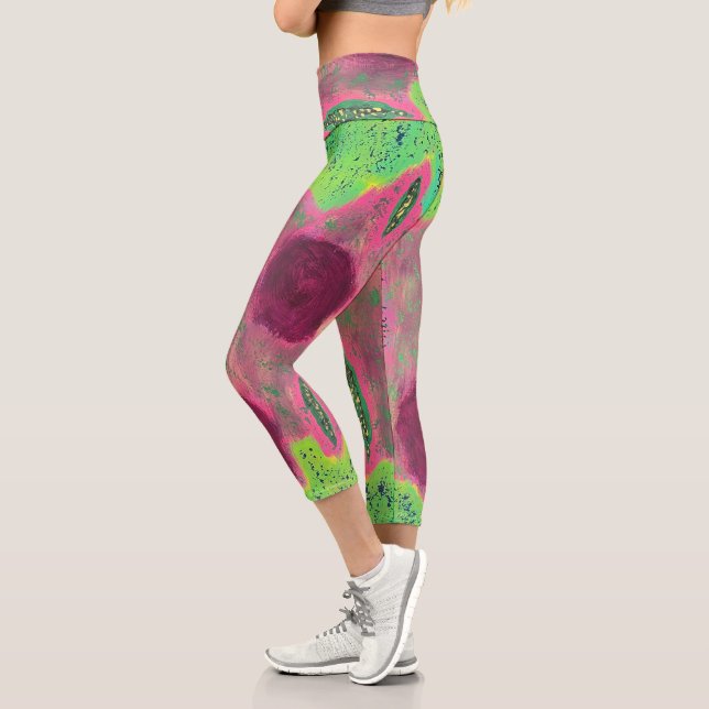 Leggings Capri Grotto Chaotica (Izquierda)