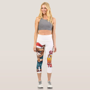 Leggings Capri Grumpy Cat Navidades Mood