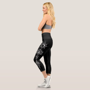 Leggings Capri Grupo Silver Unalome