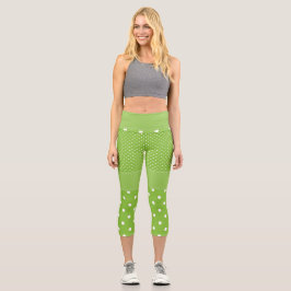Leggings Capri Guay Green