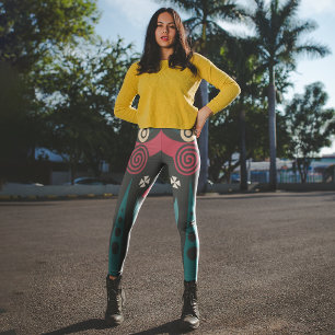 Leggings Capri Guerrero masái