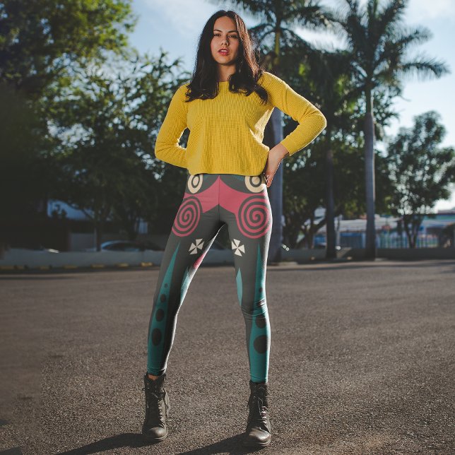 Leggings Capri Guerrero masái (Subido por el creador)