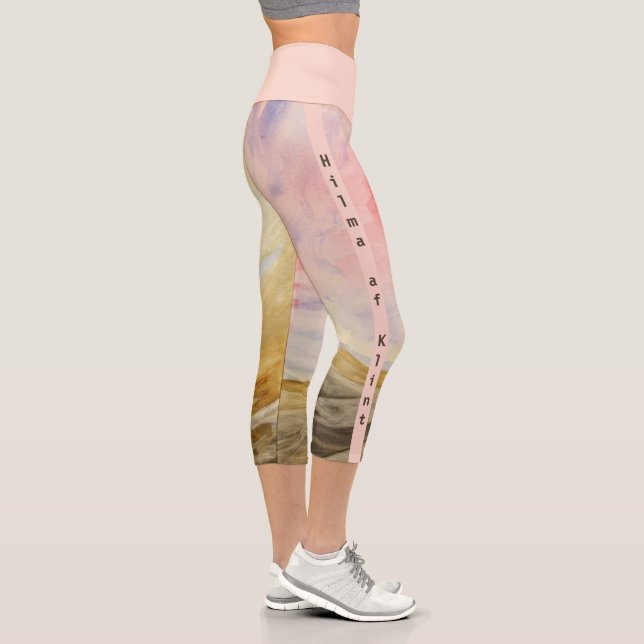 Leggings Capri Gusten in the Underworld por Hilma af Klint