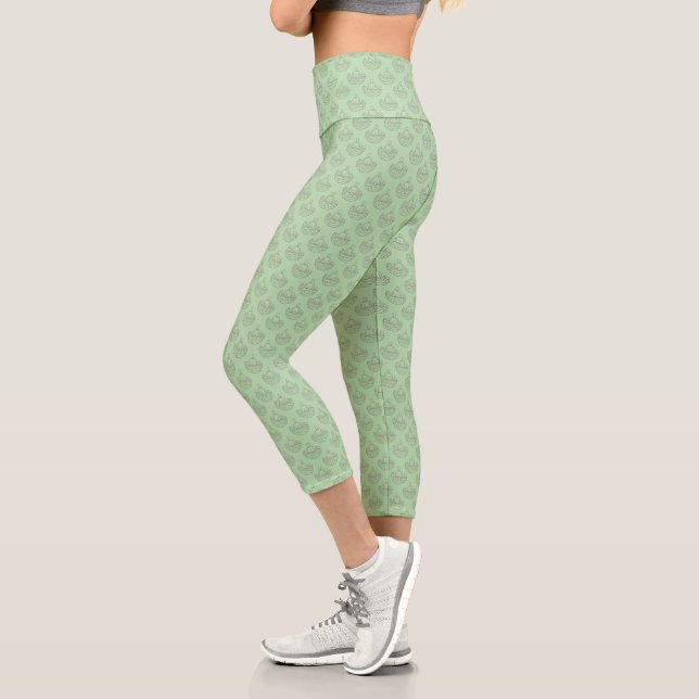 Leggings Capri Happy Healthy Haven! (Izquierda)