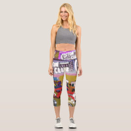 Leggings Capri Harlem - Roarando los capris de alto derroche de l