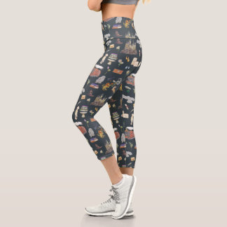 Leggings Capri HARRY POTTER™ | Patrón de iconos
