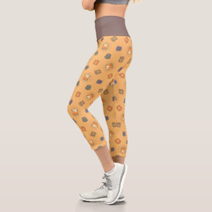 Leggings Capri HARRY POTTER™   Summer Magic HOGWARTS™ Pattern