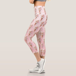Leggings Capri Helado Kitty - Rosy & Dreamy
