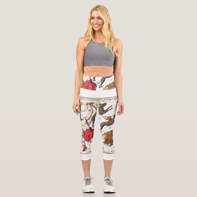 Leggings Capri Hércules Astrologer Constellation Horoscope (Anverso)