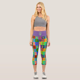 Leggings Capri Hermine Pop