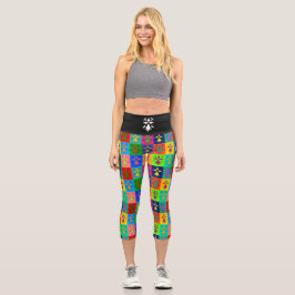 Leggings Capri Hermine Pop