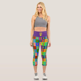 Leggings Capri Hermine Pop